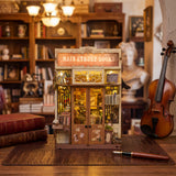 Hands Craft DIY Miniature House Kit: Main Street Books