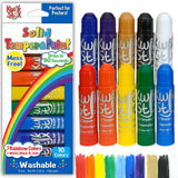 Kwik Stix Tempera Paint- Rainbow Set (10 colors)