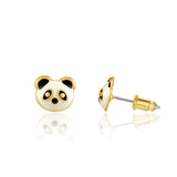 Girl Nation Pandatastic Cutie Enamel Stud Earrings