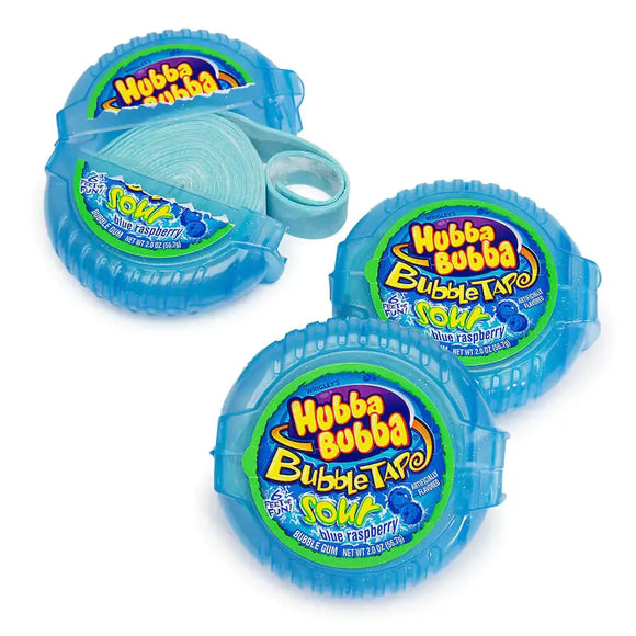 Hubba Bubba Sour Blue Raspberry Bubble Tape