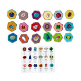 eeBoo Little Gemstones Memory and Matching Game