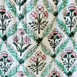 Mavi Bandz Market Shopping Tote: Thalia Pink Green