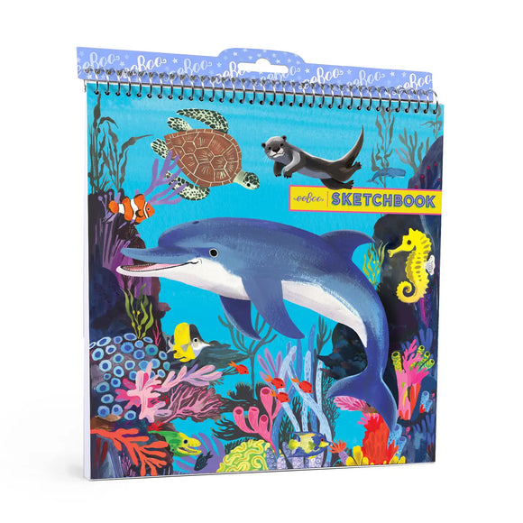 eeBoo Square Sketchbook: Sea Life – Growing Tree Toys