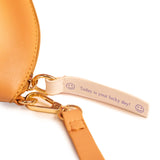 Bewaltz: Fortune Cookie Clutch with Strap