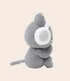 Anirollz™ Hakongee™ Sitting with Headphones 6"
