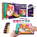 Okto Clay-By-Numbers Kit: Fox