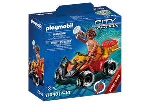 Playmobil City Action: Beach Patrol Quad 71040