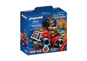 Playmobil City Action: Fire Rescue Quad 71090