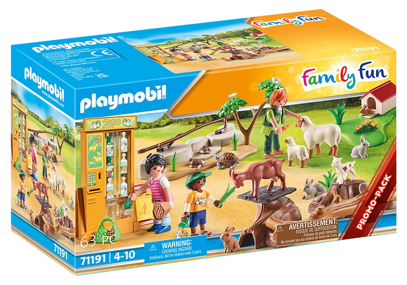 Playmobil Family Fun: Petting Zoo 71191