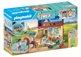 Playmobil Horses of Waterfall: Riding Therapy and Veterinary Practice 71352