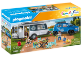 Playmobil Family Fun: Caravan with Car 71423