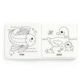 Mudpuppy Color Magic Bath Book - Pond Friends