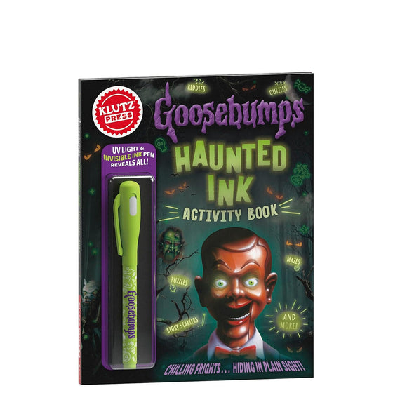 Klutz® Goosebumps Haunted Ink Activity Book