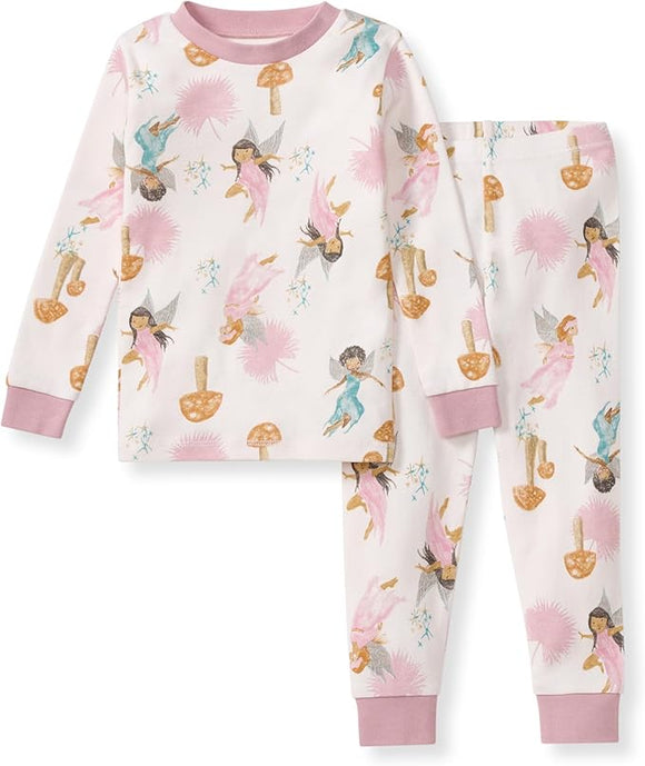 Burt's Bees Organic Two-Piece Pajamas Fairy Garden