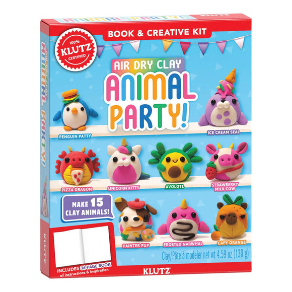 Klutz® Air Dry Clay Animal Party!