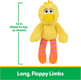 Sesame Street Big Bird Take Along Buddy 11.5"