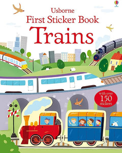 Usborne First Sticker Book Trains