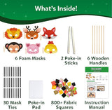 Skillmatics® Poke-In Art: Animal Masks