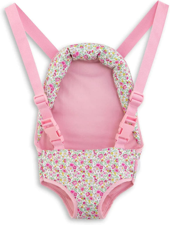 Corolle Dolls Bright Pink Floral Doll Sling (for 14