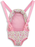 Corolle Dolls Bright Pink Floral Doll Sling (for 14" doll)