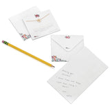 Lucky Feather You Are My Person Moon Necklace