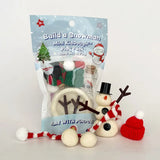 Earth Grown KidDough: Mini Bagged Sensory Kit: Build a Snowman