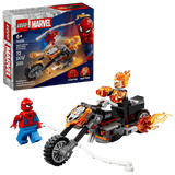 LEGO® Marvel Spider-Man vs. Ghost Rider Motorcycle 76335