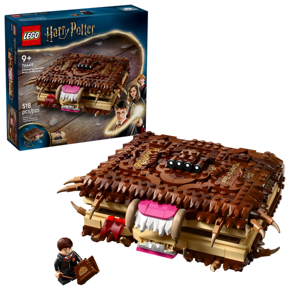 LEGO® Harry Potter™ Chomping Monster Book of Monsters 76449