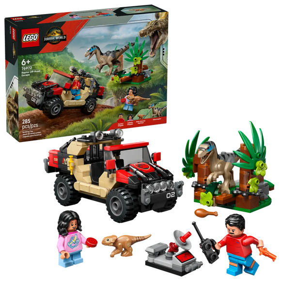 LEGO® Jurassic World: Raptor Off-Road Escape 76972