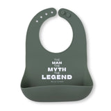 Bella Tunno Wonder Bib: Man Myth Legend