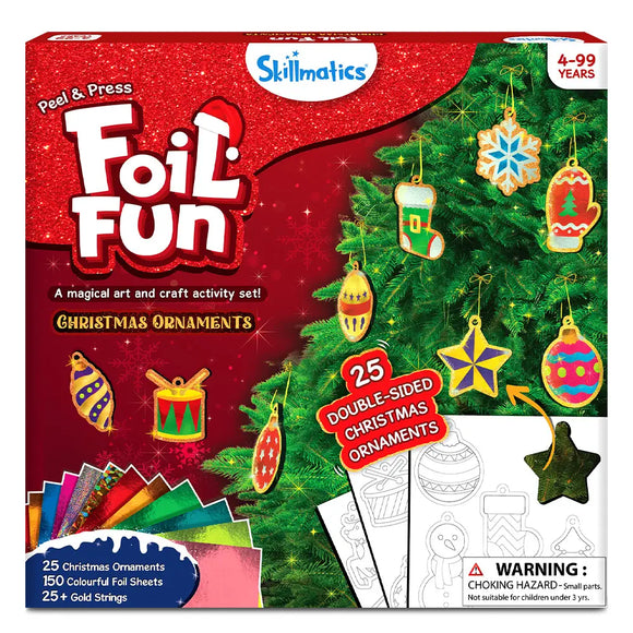Skillmatics® Foil Fun: Christmas Ornaments Holiday Craft