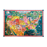 eeBoo 20 Piece Puzzle USA Map