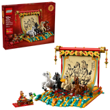 LEGO® Galloping Horses Canvas 80119