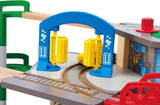 Hape Multi-Level Railway City Set