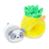 Anirollz™ 6" Blanket Plush Aloha: Pandaroll in Pineapple