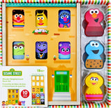 Kids Preferred® Sesame Street Wooden Neighborhood Block Set with Storage Case