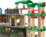 Hape Multi-Level Railway City Set