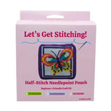 Mavi Needlepoint Bag Kit: Butterfly