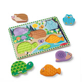 Melissa & Doug® Forest Friends Touch & Feel Puzzle
