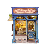 Hands Craft DIY Miniature House Kit: Blueberry Lane Tea