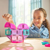 Magna-Tiles® microMAGS Heart Travel Set (26 pieces)