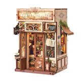 Hands Craft DIY Miniature House Kit: Main Street Books