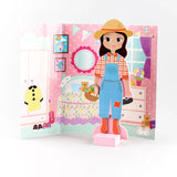 Floss & Rock: Magnetic Dress-Up Doll - Sophia