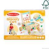 Melissa & Doug® Wooden Shape Sorting Grocery Cart