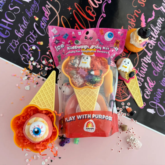 Earth Grown KidDough: Bagged Sensory Kit Ice Scream Parlor