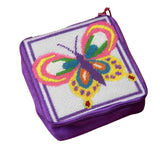 Mavi Needlepoint Bag Kit: Butterfly