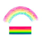 eeBoo Fluorescent Rainbow Jumbo Crayon