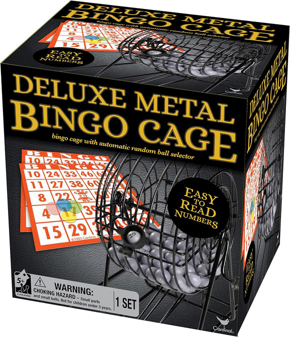 Cardinal Games Deluxe Metal Bingo Cage