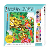 Bright Stripes iHeartArt Paint by Numbers: Tropical Jungle