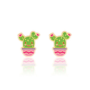 Girl Nation Cactus Cutie Stud Earrings